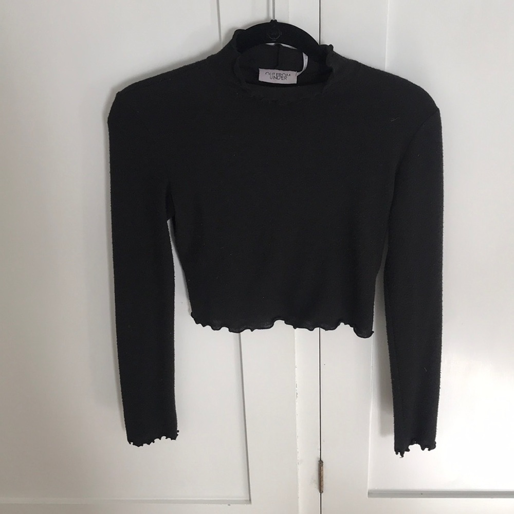 Urban Outfitters Long Sleeve Crop Top